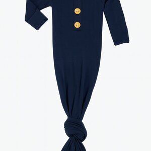 Suzel unisex Knotted Gown Hat Set Soft Viscose from Bamboo Infant 0-3 mos-KC070